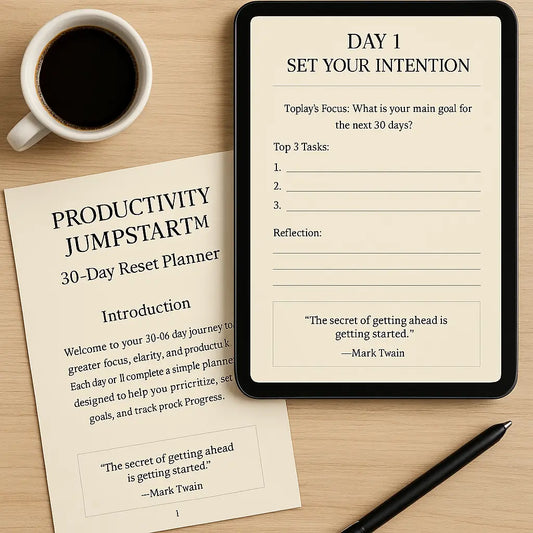 Focus Rest Planner Ebooks – Boost Your Productivity Fast FocusResetShop
